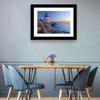 Castle Hill Lighthouse at Dusk Wall Art