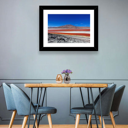 Laguna Colorada Red Lake Wall Art