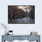 Caddo Lake Morning Mist Wall Art