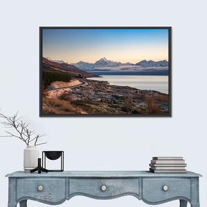 Mount Cook from Lake Pukaki Wall Art