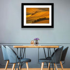 Golden Moravian Farm Tracks Wall Art