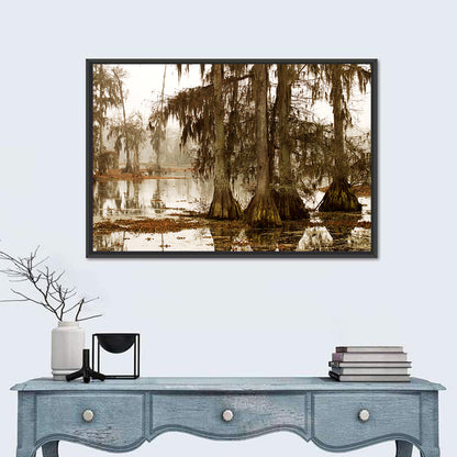 Lake Martin Cypress Morning Wall Art
