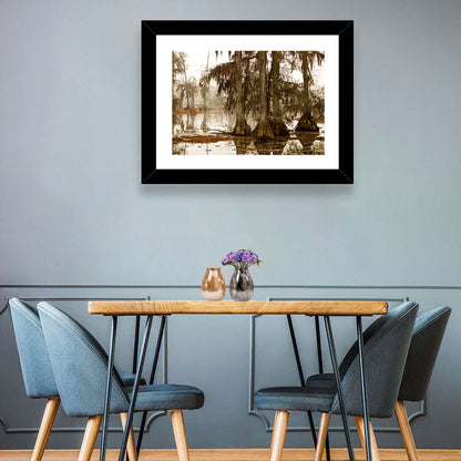 Lake Martin Cypress Morning Wall Art