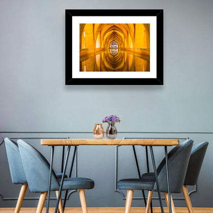 Royal Alcázar Bath Reflections Wall Art