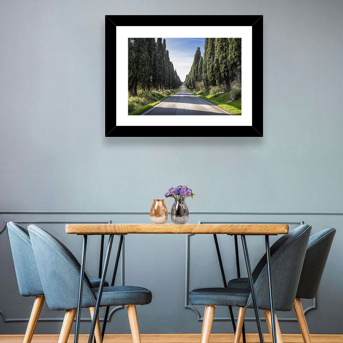 Avenue of Cypress Trees Wall Art