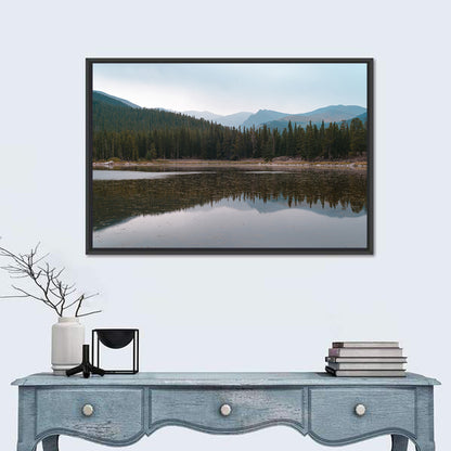 Echo Lake Park Reflection Wall Art