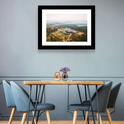 Kosava Castle Aerial View Wall Art