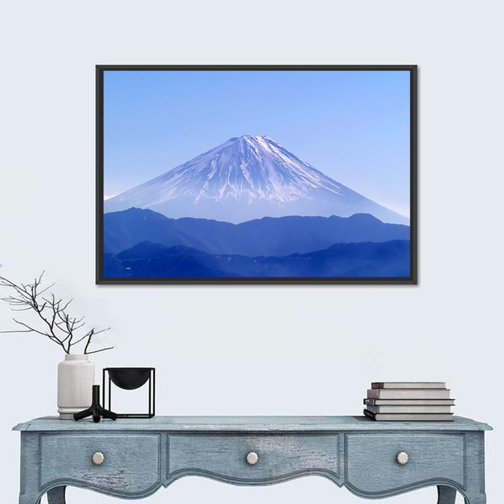 Mount Fuji Minimalist Landscape Wall Art