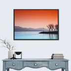 Lake Geneva Sunset Reflection Wall Art