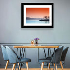 Lake Geneva Sunset Reflection Wall Art