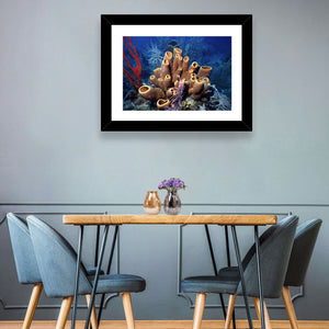 Belize Reef Sponges Wall Art