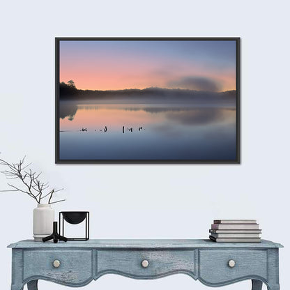 Pete's Lake at Dawn Wall Art