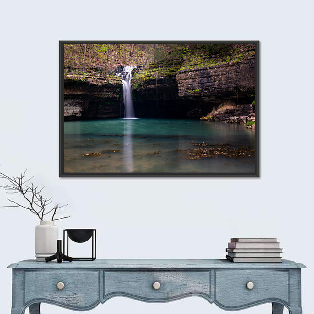 Mossy Cove Waterfall Wall Art