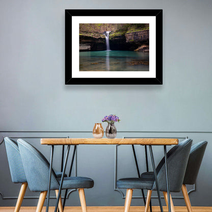 Mossy Cove Waterfall Wall Art
