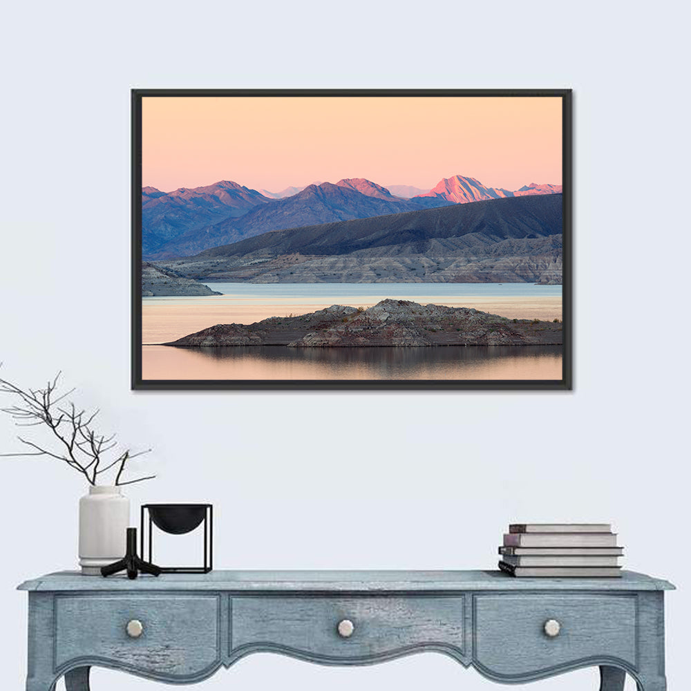 Lake Mead Twilight Reflection Wall Art