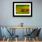 Moravian Wheat Fields with Chapel Wall Art