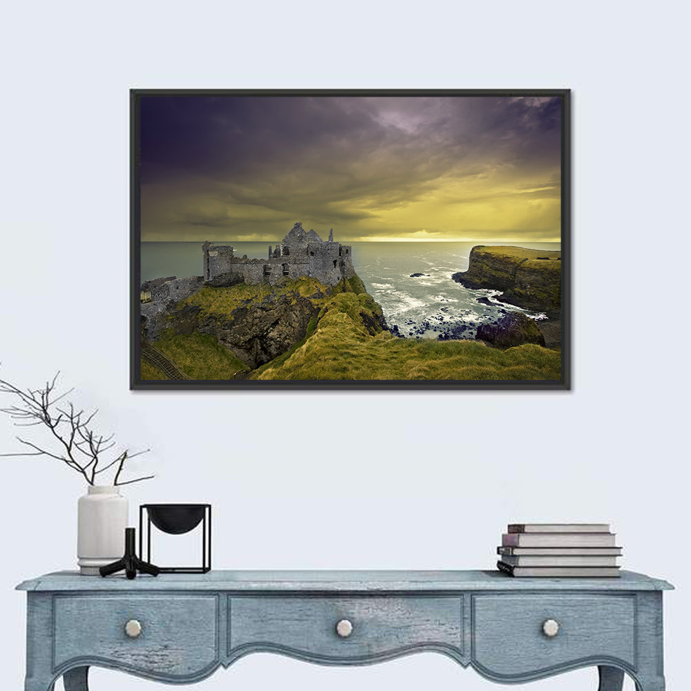 Dunluce Castle Ruins Wall Art