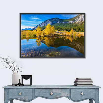 Abraham Lake Reflections Wall Art