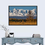 Altai Peaks in Autumn Wall Art