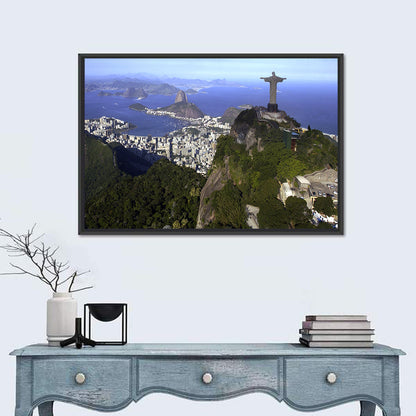 Christ the Redeemer Over Rio De Janeiro Wall Art