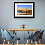 Golden Hour at the Golden Gate Bridge Wall Art