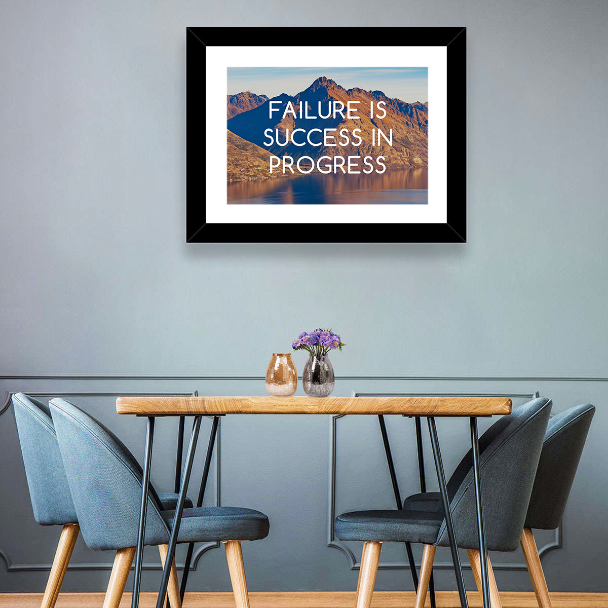 Failure Is Success in Progress Wall Art