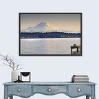 Mount Rainier Over Lake Washington Wall Art