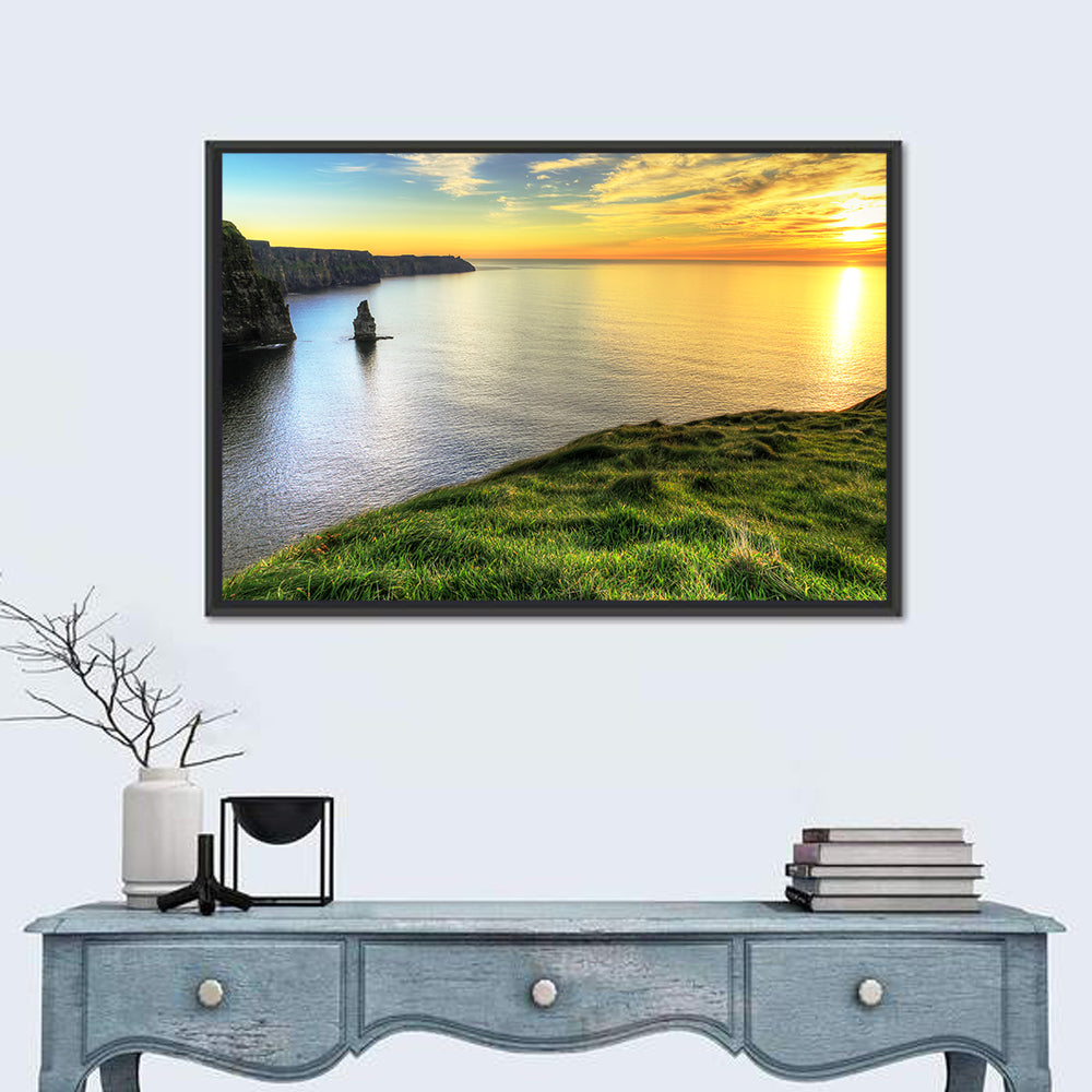 Cliffs of Moher at Sunset Wall Art