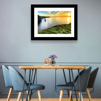 Cliffs of Moher at Sunset Wall Art