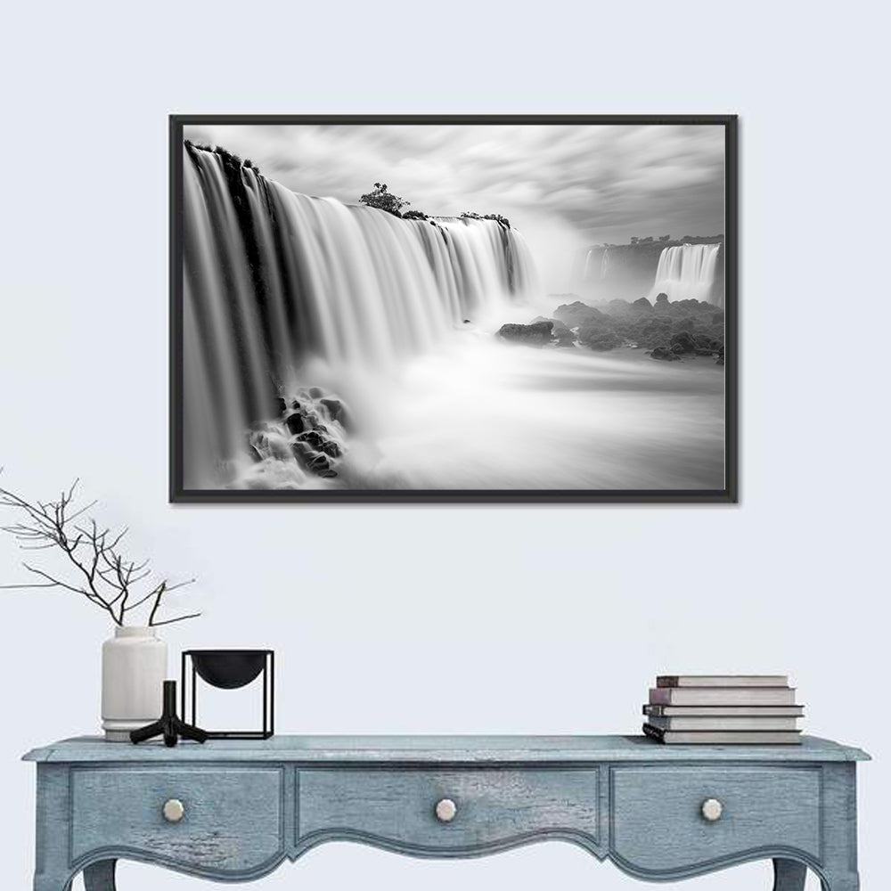Iguazu Falls in Mist Wall Art