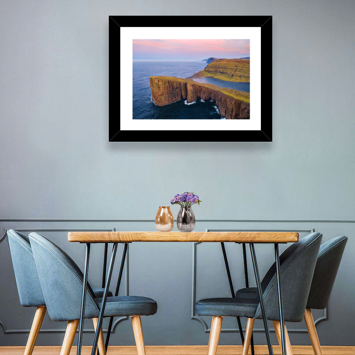 Sørvágsvatn Clifftop Lake Wall Art