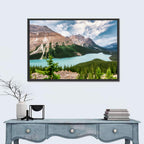 Peyto Lake Scenic View Wall Art
