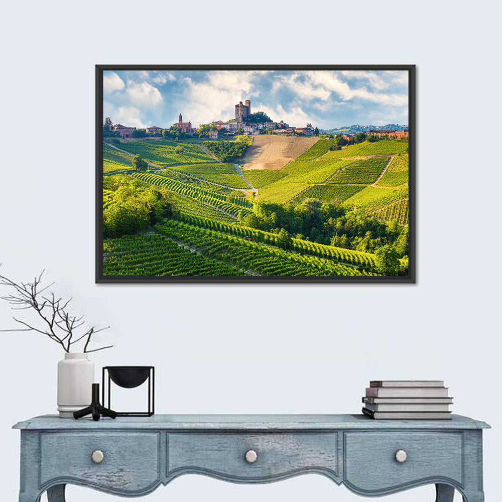 Grinzane Cavour Vineyards Wall Art