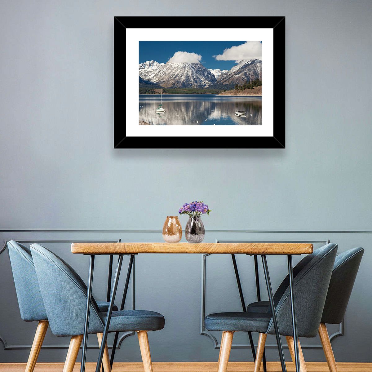 Jenny Lake Reflection Wall Art