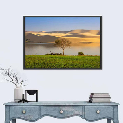 Mui Ne Lake and Sand Dunes Wall Art