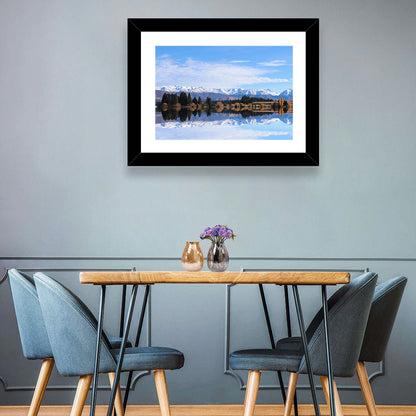 Ruataniwha Lake Reflection Wall Art