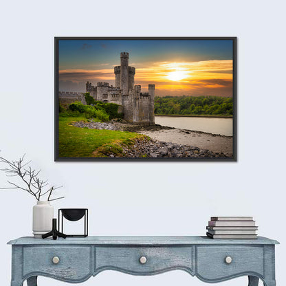Blackrock Castle at Sunset Wall Art