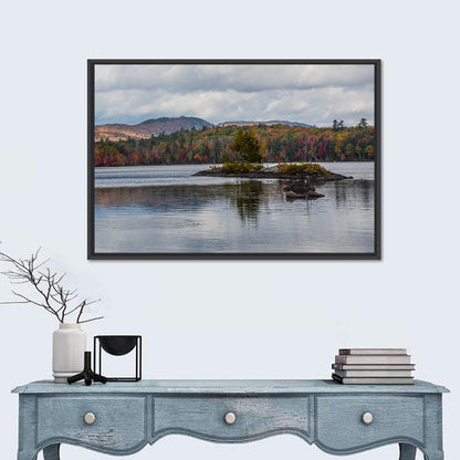 Lake Umbagog Autumn Reflection Wall Art