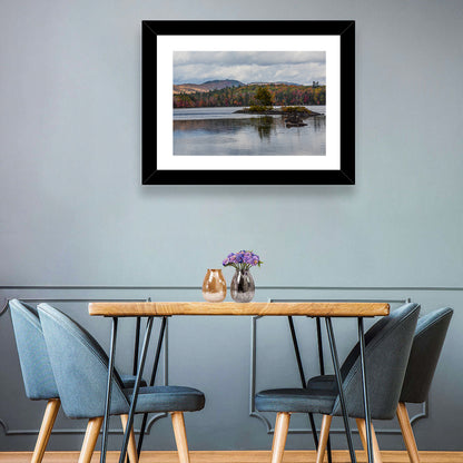Lake Umbagog Autumn Reflection Wall Art