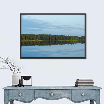 Lake Vanern Moonlight Wall Art