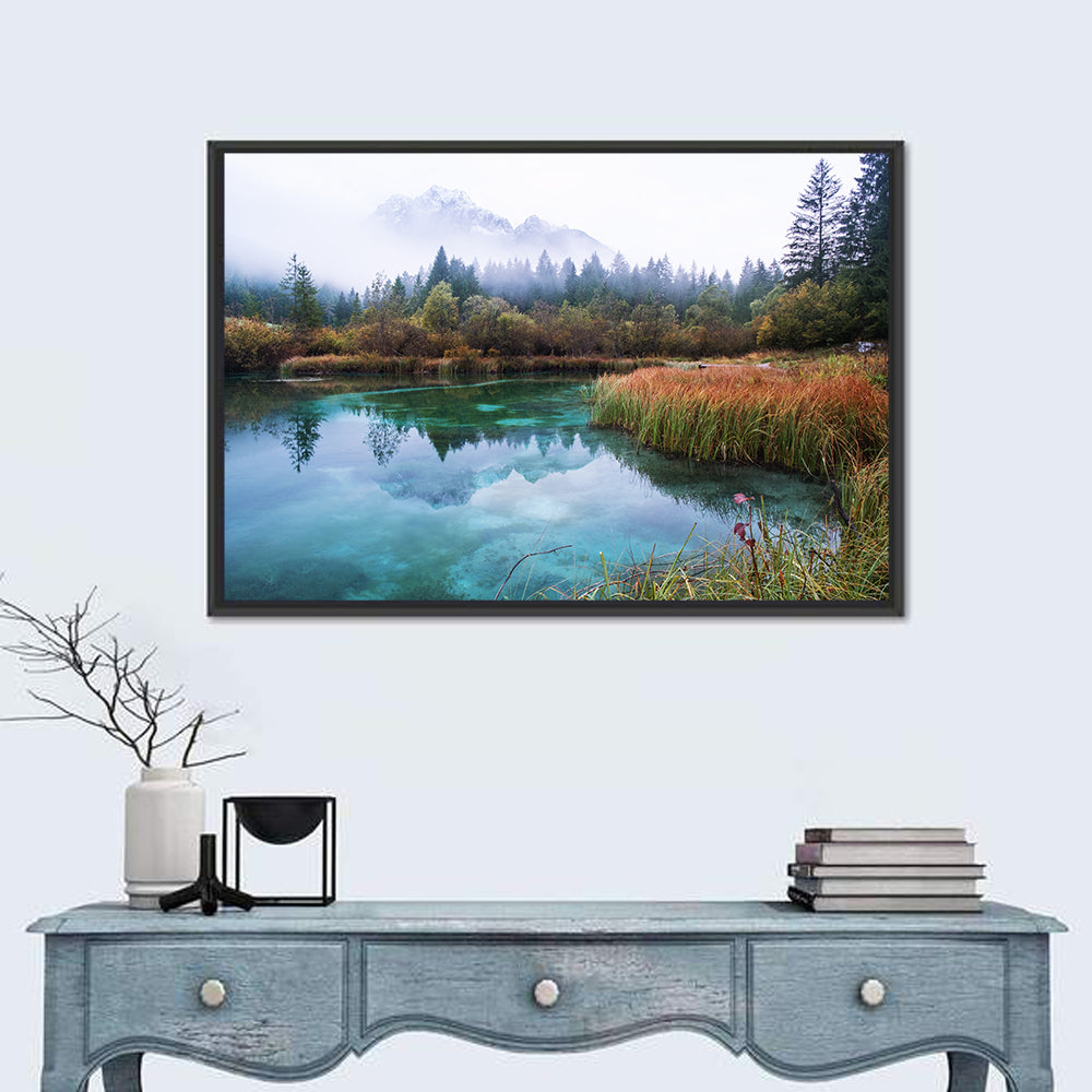 Lake Zelenci Reflections Wall Art