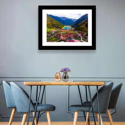 Uzungol Village Lake Wall Art