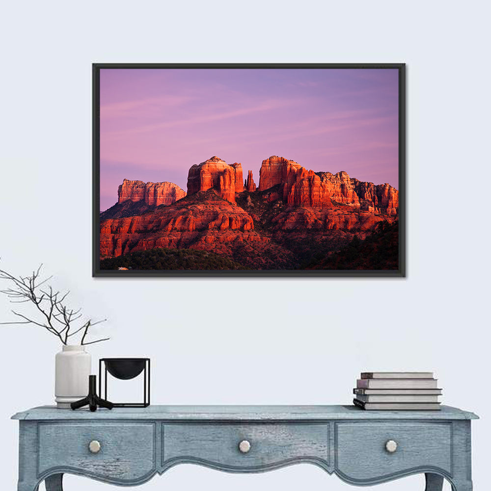 Cathedral Rock Sunset, Sedona Wall Art