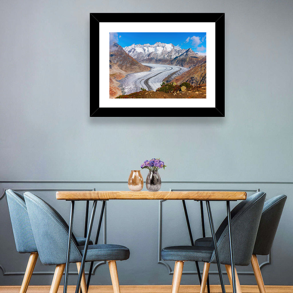Aletsch Glacier Valley Wall Art