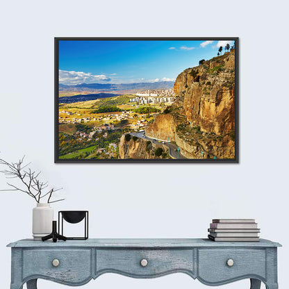 Constantine Cliffside at Golden Hour Wall Art