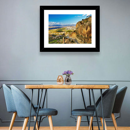 Constantine Cliffside at Golden Hour Wall Art