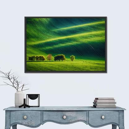 Southern Moravia Rolling Fields Wall Art