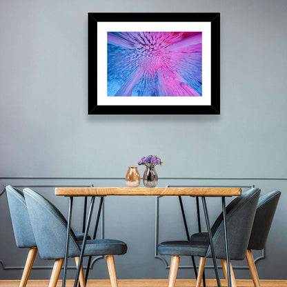 Ethereal Ice Cave Icicles Wall Art