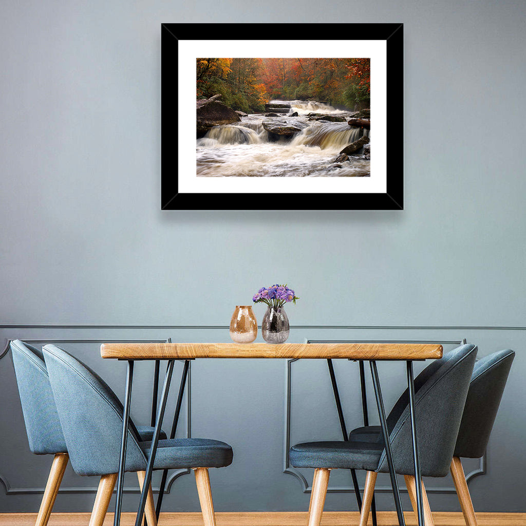 Carolina River in Autumn Wall Art