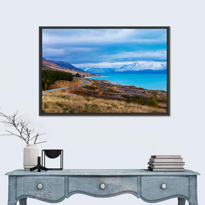 Cloudy Lake Pukaki Wall Art